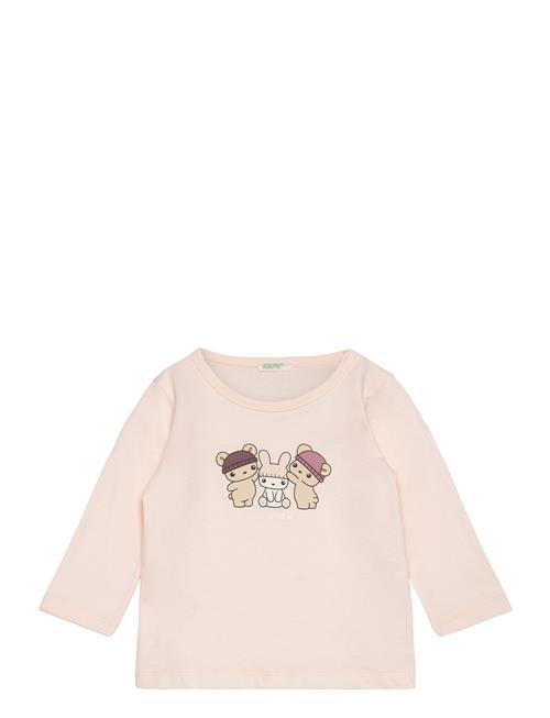 T-Shirt L/S United Colors Of Benetton Pink