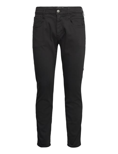 Anbass Trousers Slim Hyperflex Colour Xlite Replay Black