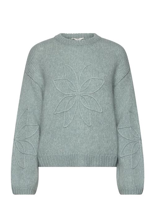 Objrubin Knit L/S Re Pullover 134 Object Blue