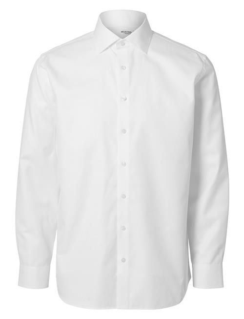 Selected Homme Slhreg-Ethan Shirt Ls Spread Noos Selected Homme White