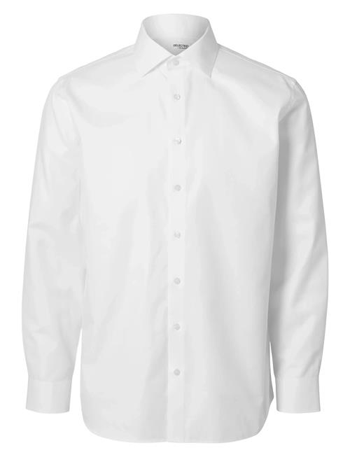 Slhreg-Ethan Shirt Ls Spread Noos Selected White