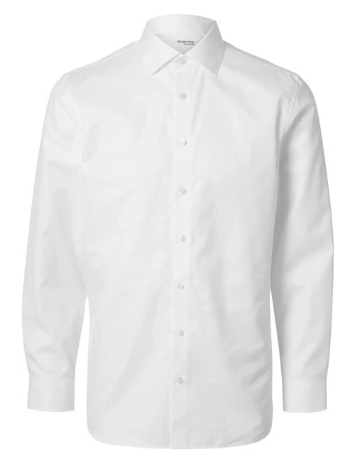 Slhslim-Ethan Shirt Ls Spread Noos Selected White