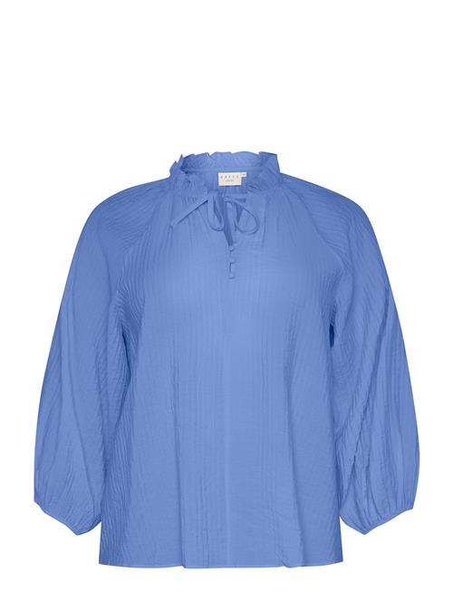 Kaffe Curve Kclinna Blouse Kaffe Curve Blue