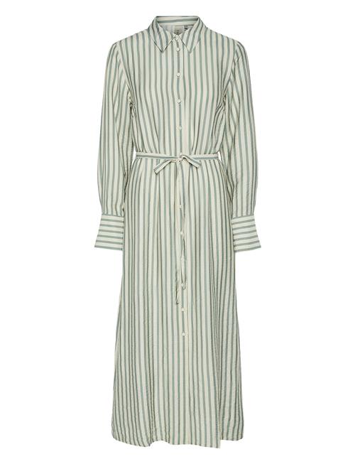 YAS Yaskaya Ls Long Shirt Dress S. Noos YAS Green