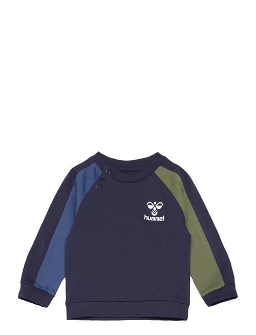 Hmlassym Sweatshirt Hummel Navy