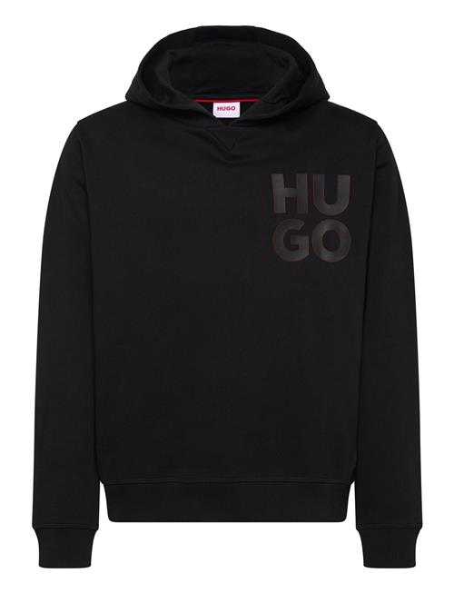 Hugo Kids Hooded Sweatshirt Hugo Kids Black