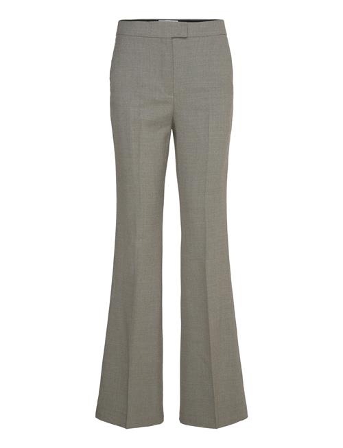 Flared Suit Trousers Mango Grey