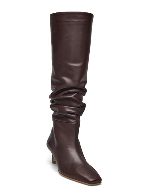 ALOHAS Kalila Brown Leather Boots ALOHAS Brown