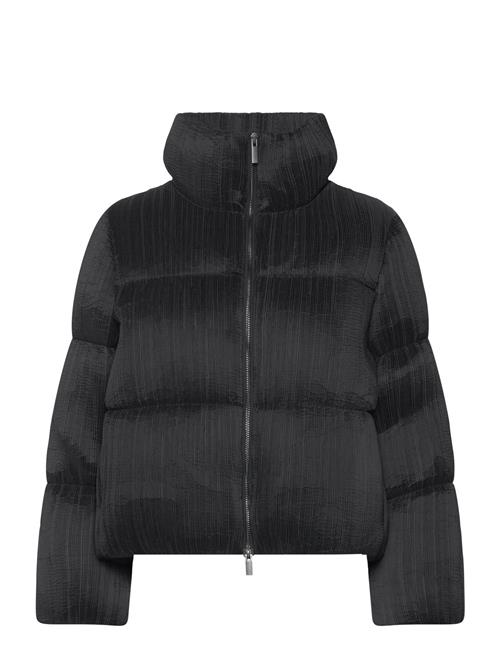 Dinara Crinkle Puffer French Connection Black