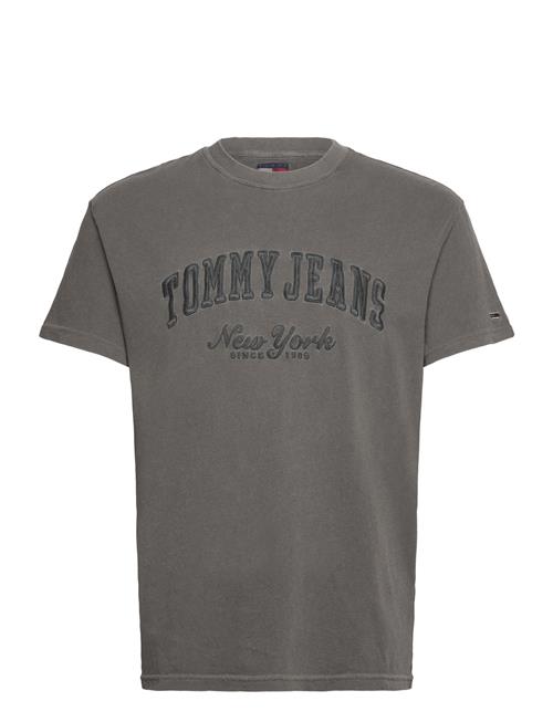 Tjm Reg Vintage Varsity Tee Tommy Jeans Grey