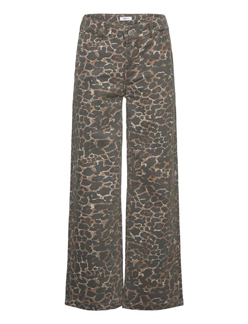 name it Nkfrose Wide Twill Pant 4002-Td T Name It Brown