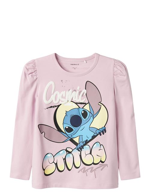 Nmfjensina Stitch Ls Top Box Wdi Name It Pink