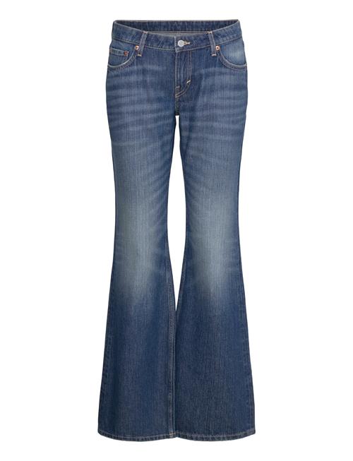 Low Slim Bootcut Jeans Weekday Blue