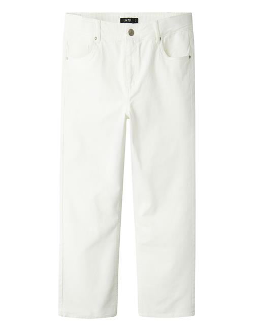 LMTD Nlftazza Twi Lw Straight Pant Noos LMTD White