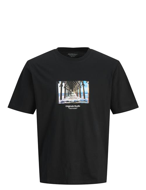 Jack & Jones Jorvesterbro Picture Tee Ss Crew Neck Sn Jack & J S Black