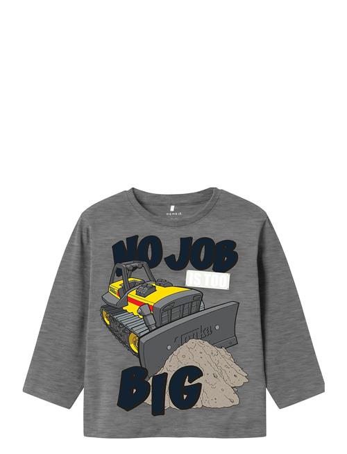 Nmmjeremy Tonka Ls Nreg Top Cplg Name It Grey