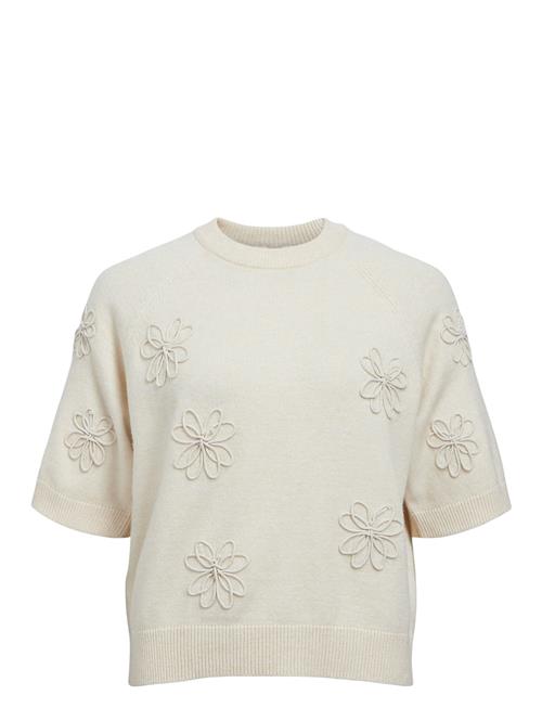 Object Objlaney Rubin Ss Pullover Noos Object Cream