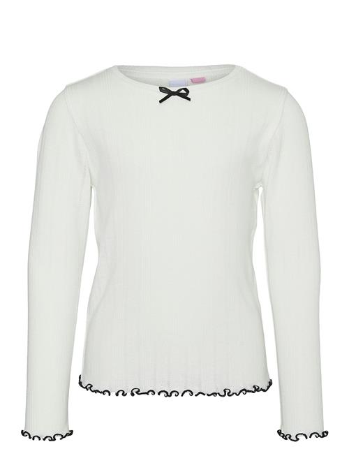 Vero Moda Girl Vmjulietta Contrast Ls Top Jrs Girl Vero Moda Girl White