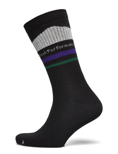 Graph Sock Peak Performance Black