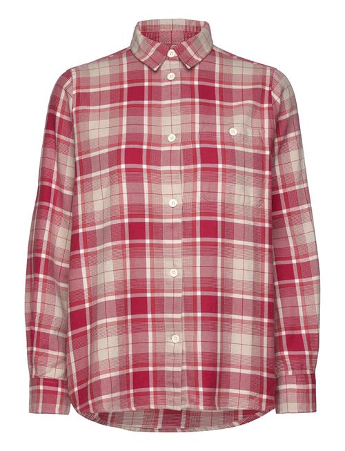 Peak Performance W Cotton Flannel Shirt Peak Performance Red