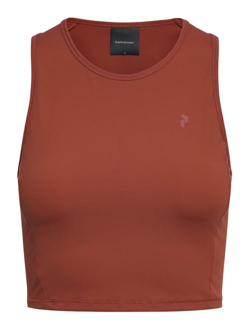 Peak Performance W Power Cropped Top Peak Performance Brown