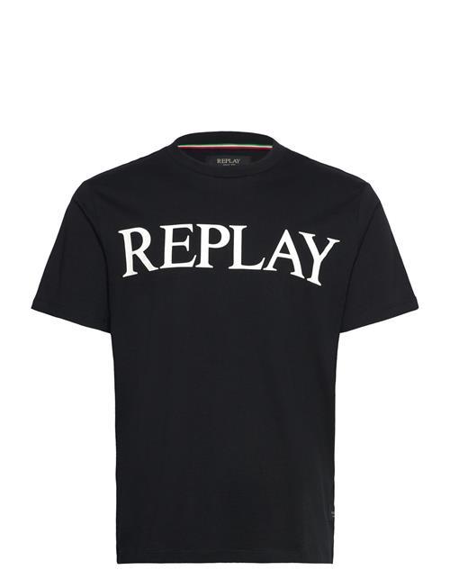 Replay T-Shirt Regular Replay Basics Replay Black