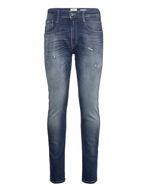 Replay Anbass Trousers Slim Replay Blue