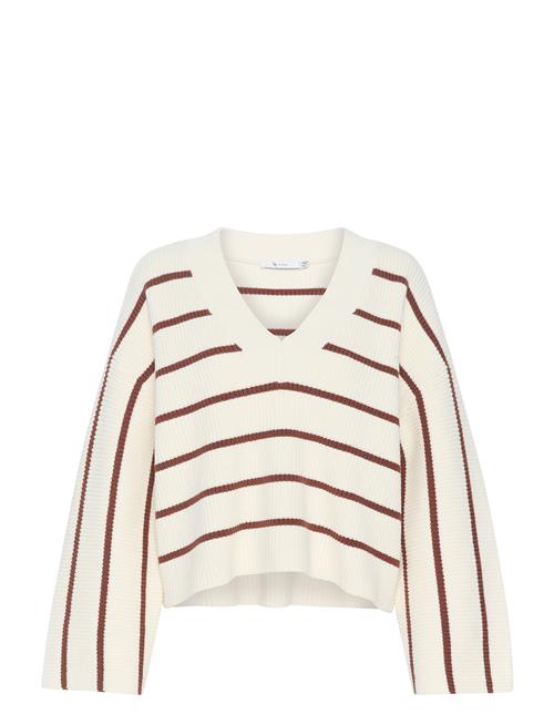 Gestuz Sebagz V-Neck Pullover Gestuz Cream