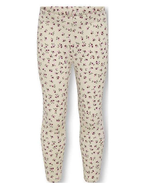 Kids Only Kmgtrinny Life Aop Bsc Legging Jrs Noos Kids Only Cream