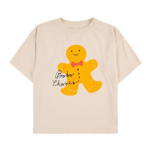 Bobo Choses Gingerbread T-shirt Offwhite | Hvid | 2-3 years