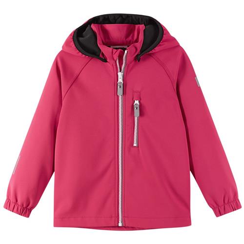 Reima Vantti Softshell Jakke Bright Berry | Lyserød | 86 cm