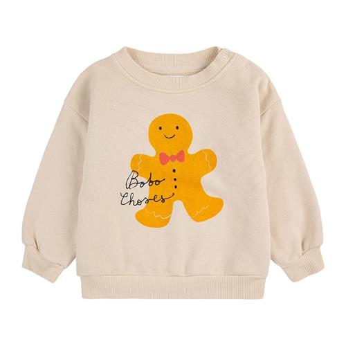 Bobo Choses Baby Gingerbread Sweatshirt Offwhite | Hvid | 24 months