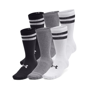 Under Armour Strømper 6P Essential Crew Socks Flerfarvet polyester Small