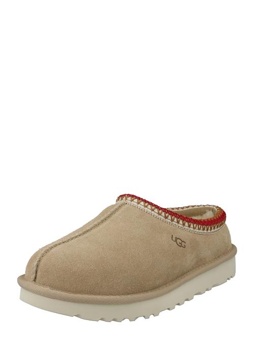 UGG Hjemmesko 'Tasman'  beige / sand / rød