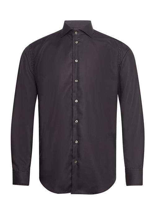 Bosweel Shirts Est. 1937 Slim Fit Mens Shirt Bosweel Shirts Est. 1937 Black