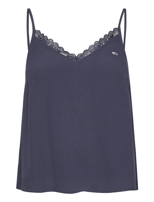 Tommy Jeans Tjw Essential Lace Strappy Top Tommy Jeans Navy