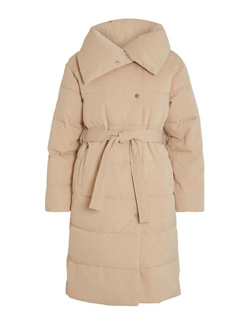 Visulitana L/S New Padded Coat/Pb Vila Beige