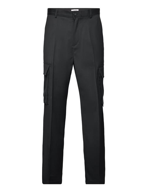 Wool Twill Cargo Pants Filippa K Black