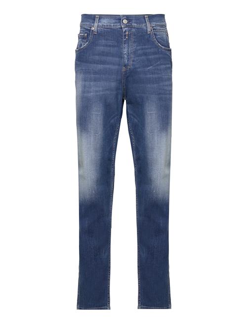 Replay Sandot Trousers Relaxed Tapered 573 Online Replay Blue