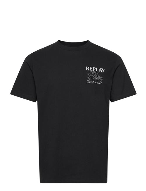 T-Shirt Regular Replay Black