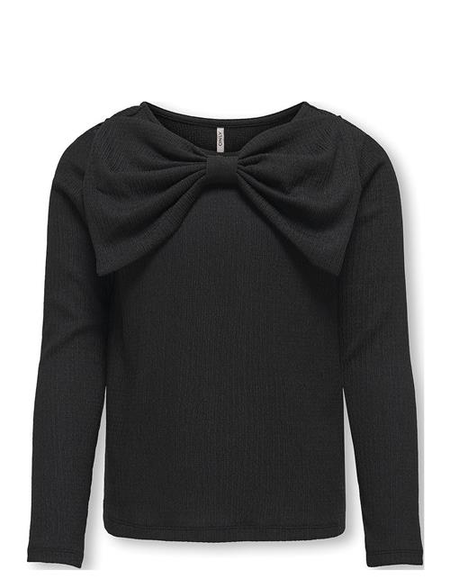 Kogmia L/S Bow Top Jrs Kids Only Black