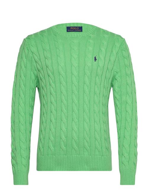 Polo Ralph Lauren Cable-Knit Cotton Sweater Polo Ralph Lauren Green