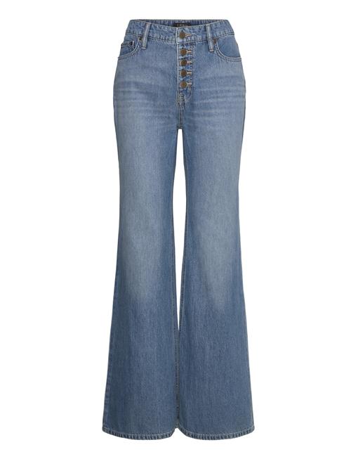 High-Rise Flare Jean Lauren Ralph Lauren Blue