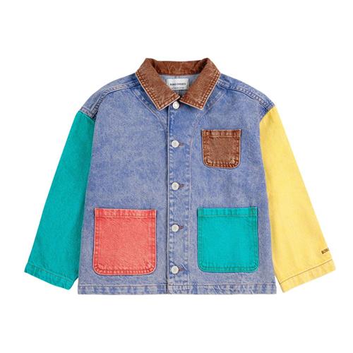 Bobo Choses Color Block Denim-jakke Multicolor | Blå | 4-5 years