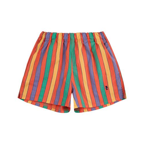 Bobo Choses Multicolor Vævede Shorts Med Striber Red | Rød | 6-7 years