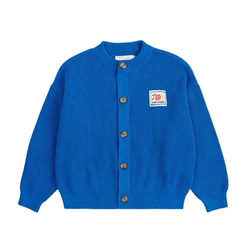 Bobo Choses Smiling Cardigan I Åbent Arbejde Blue | Blå | 4-5 years