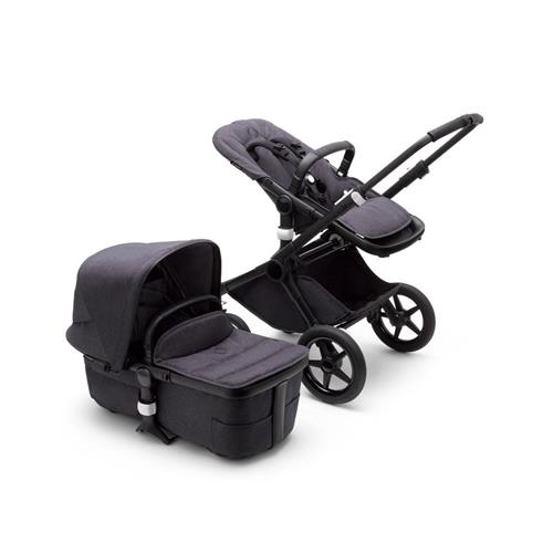 Bugaboo Fox 3 Mineral Complete Klapvogn Black/Washed Black | Sort | 0-3