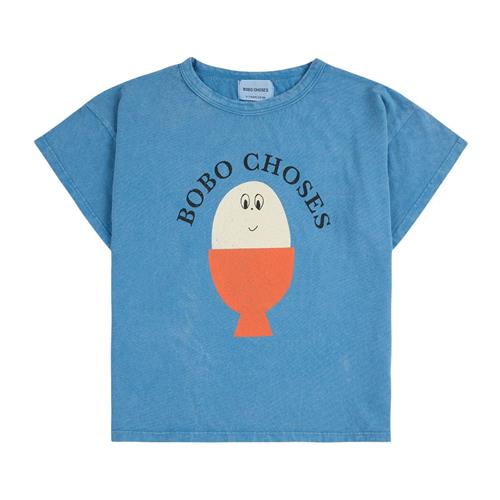 Bobo Choses Morning Egg T-shirt Light Blue | Blå | 4-5 years