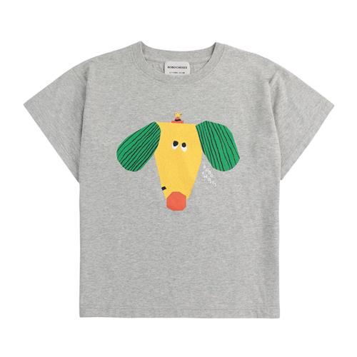 Bobo Choses Happy Dog T-shirt Heather Grey | Grå | 8-9 years