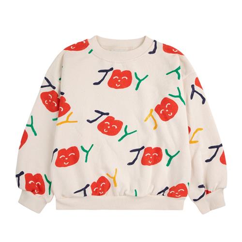 Bobo Choses Smiling All Over Sweatshirt Offwhite |  | 10-11 years